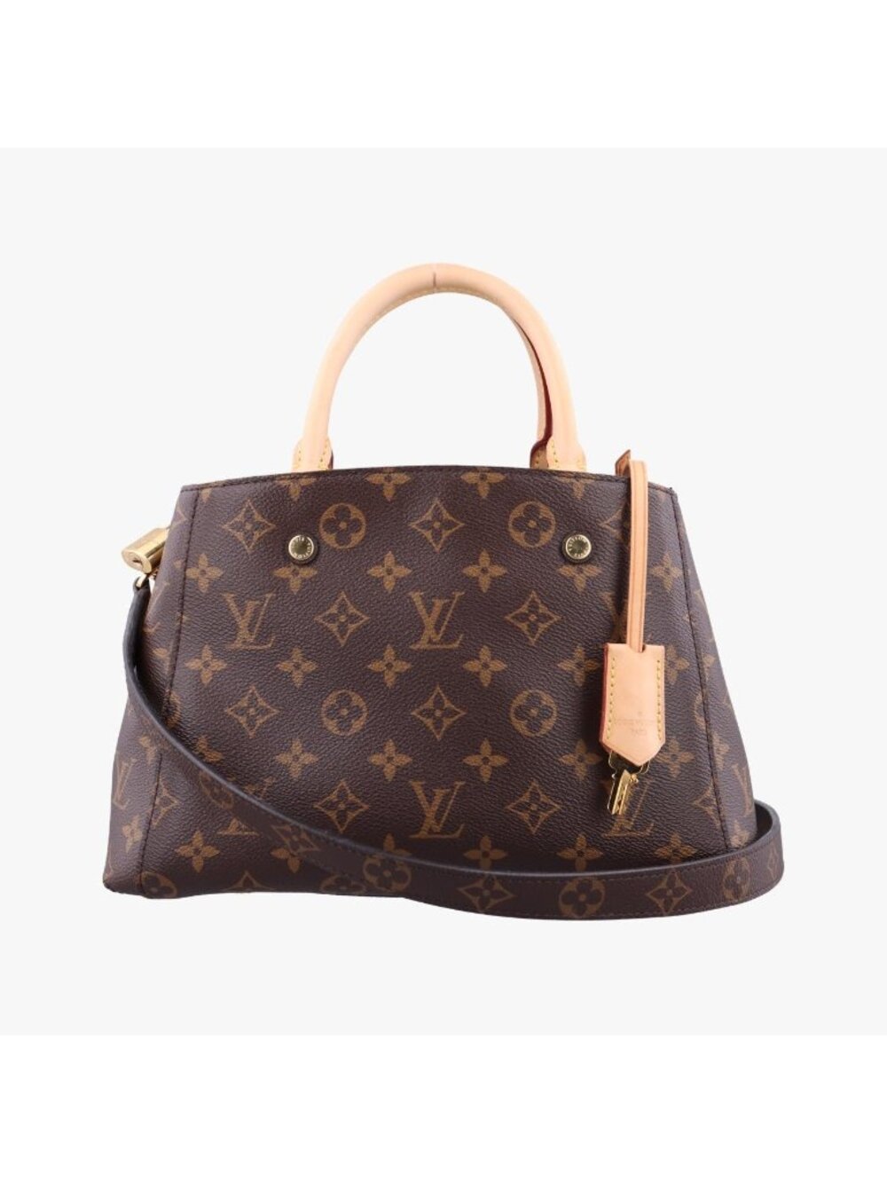 Louis Vuitton Montaigne BB Monogram Brown Canvas